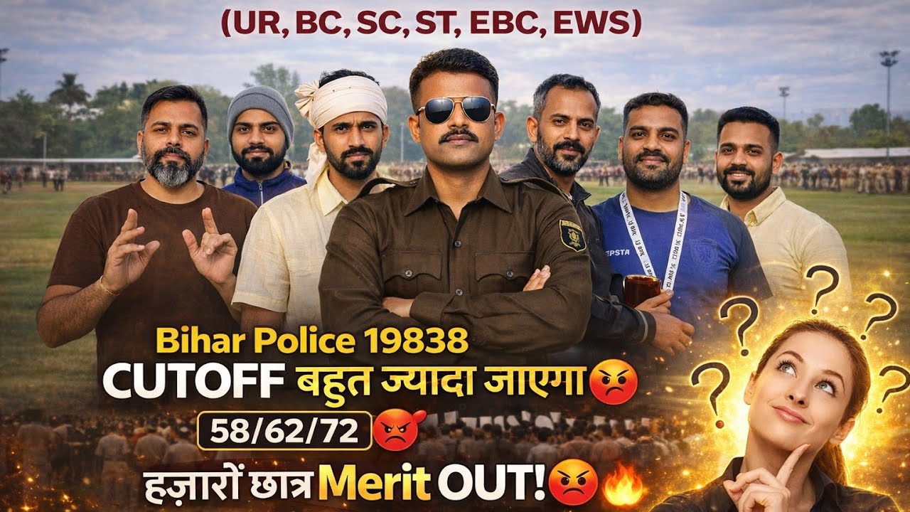 🚨Bihar Police 19838 Cutoff का सच🔥 | Marcos, Guruji, Nishant, Bhojpur, Concept Academy का Real Review