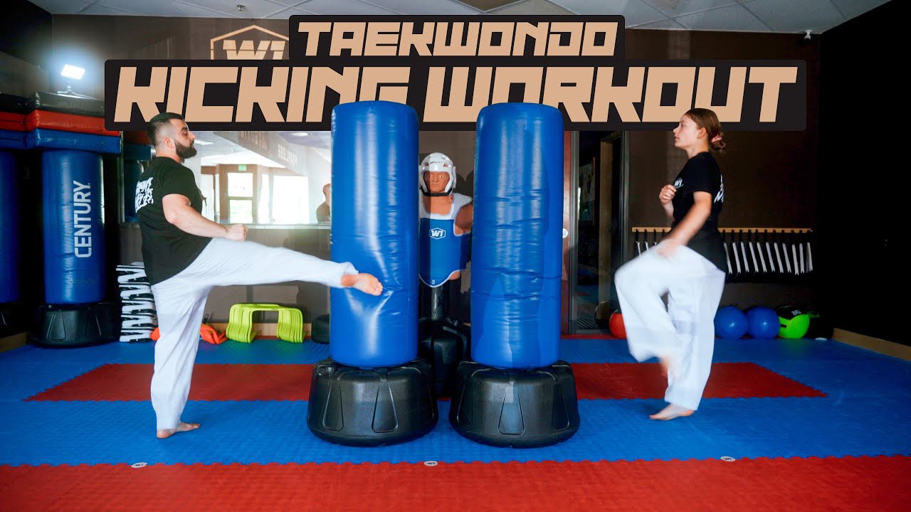 Improve Your Taekwondo Skills FAST With This Kicking Exercise! | Martial Arts At-Home Workout