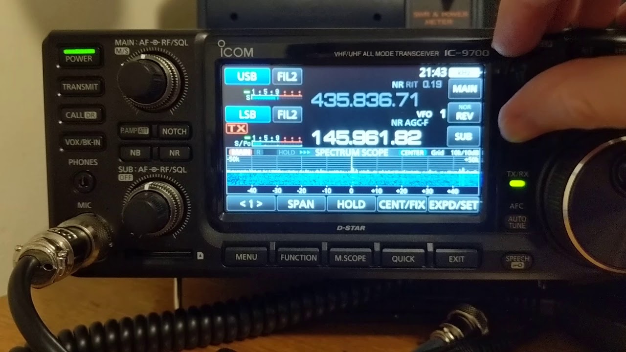 Working FO-29 with an Icom IC-9700 and MacDoppler