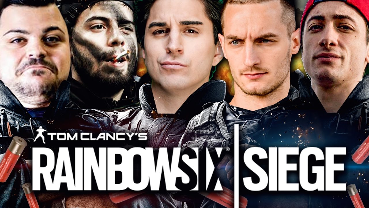 TEAM YOUTUBERS - SPACCO TUTTO NELLA MIA PRIMA CLASSIFICATA! Rainbow Six Siege