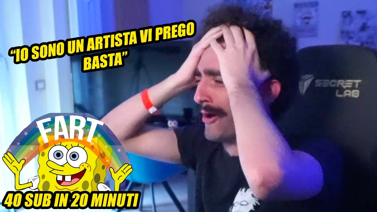 Mario Sturniolo fa il record di sub con le scoregge!!!!!