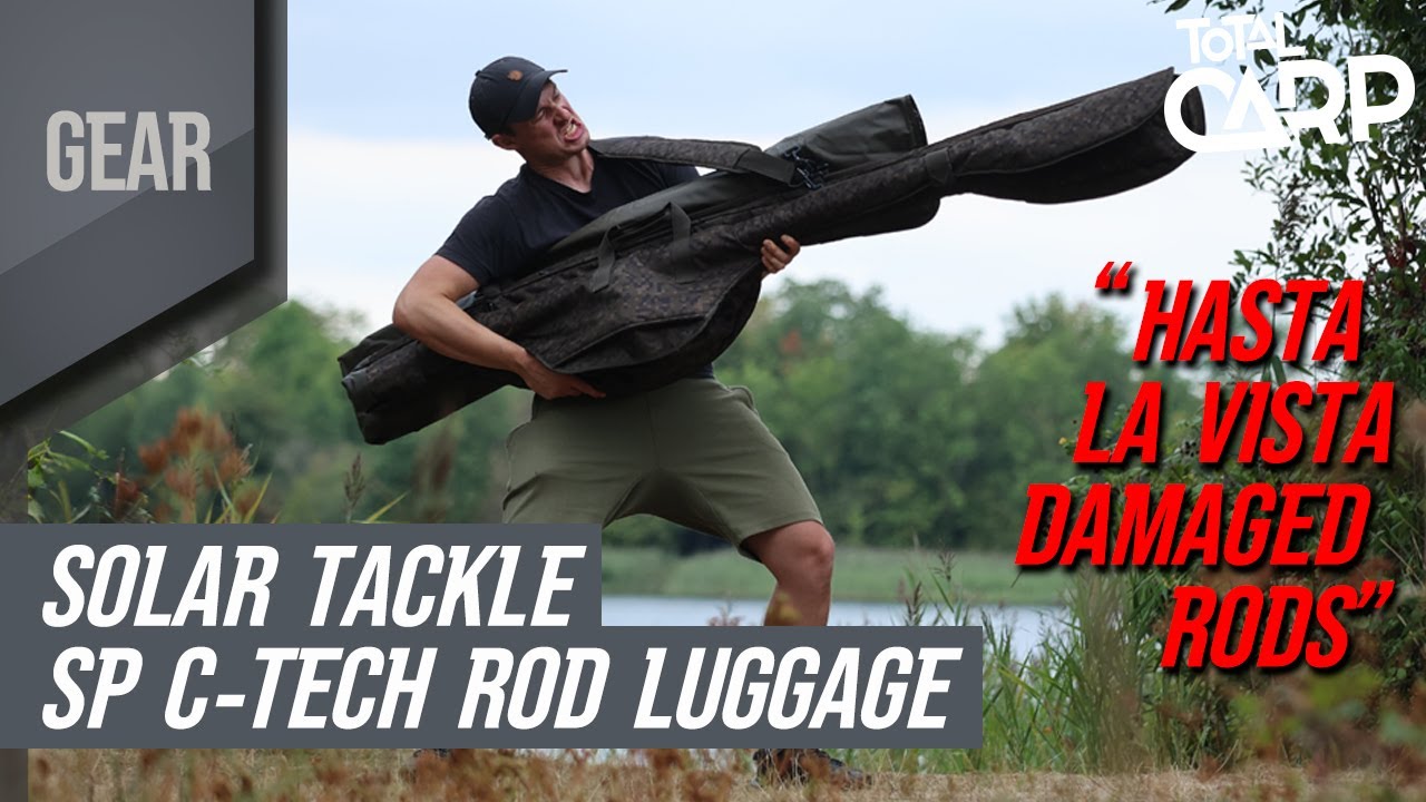 PROTECT YOUR CARP RODS - Solar Tackles SP C-tech luggage