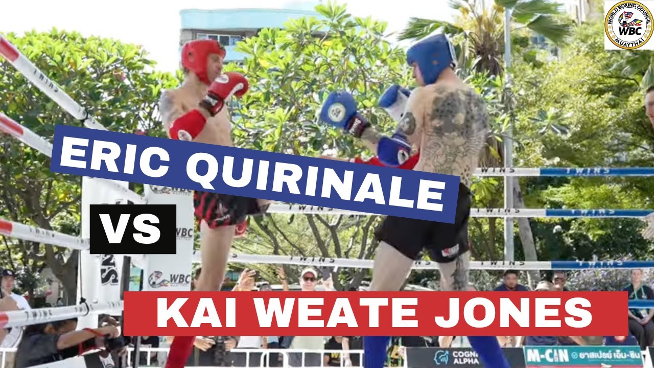 Кай Уит Джонс против Эрика Квиринале WBC Муай Тай