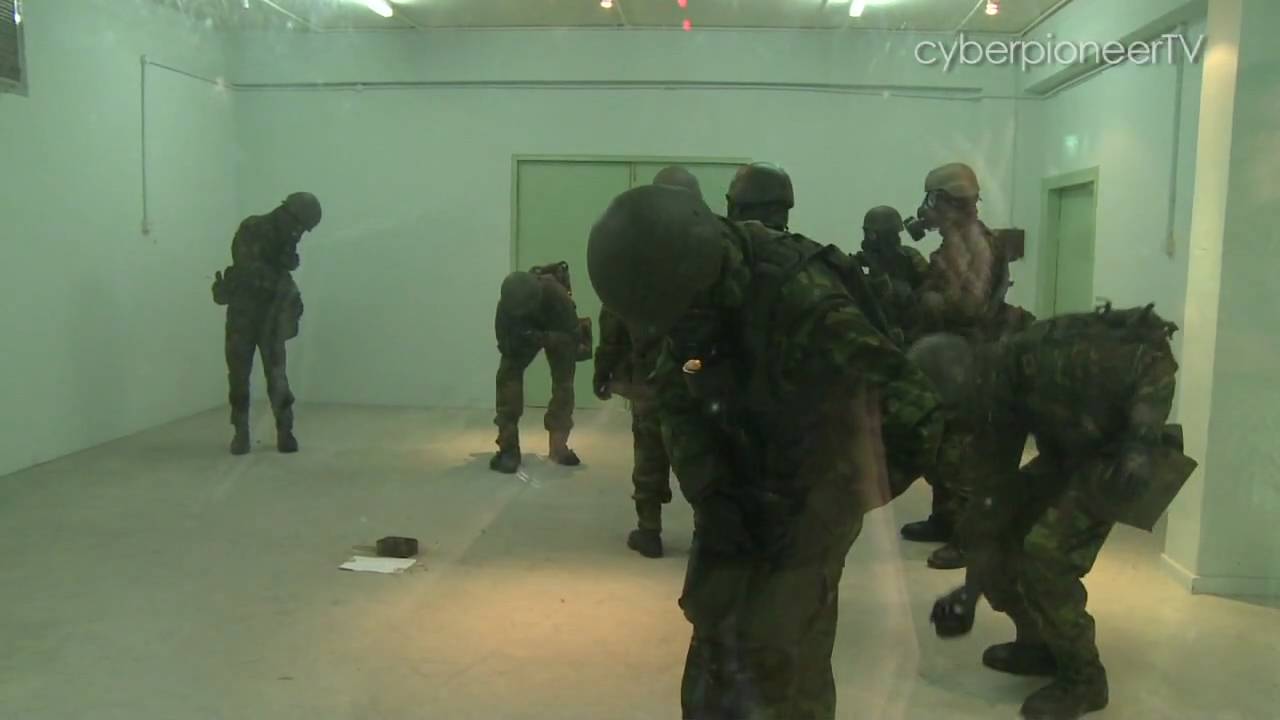 In a Gas Mask - Chemical, Biological and Radiological Defence Group (Defence Watch Apr 10)