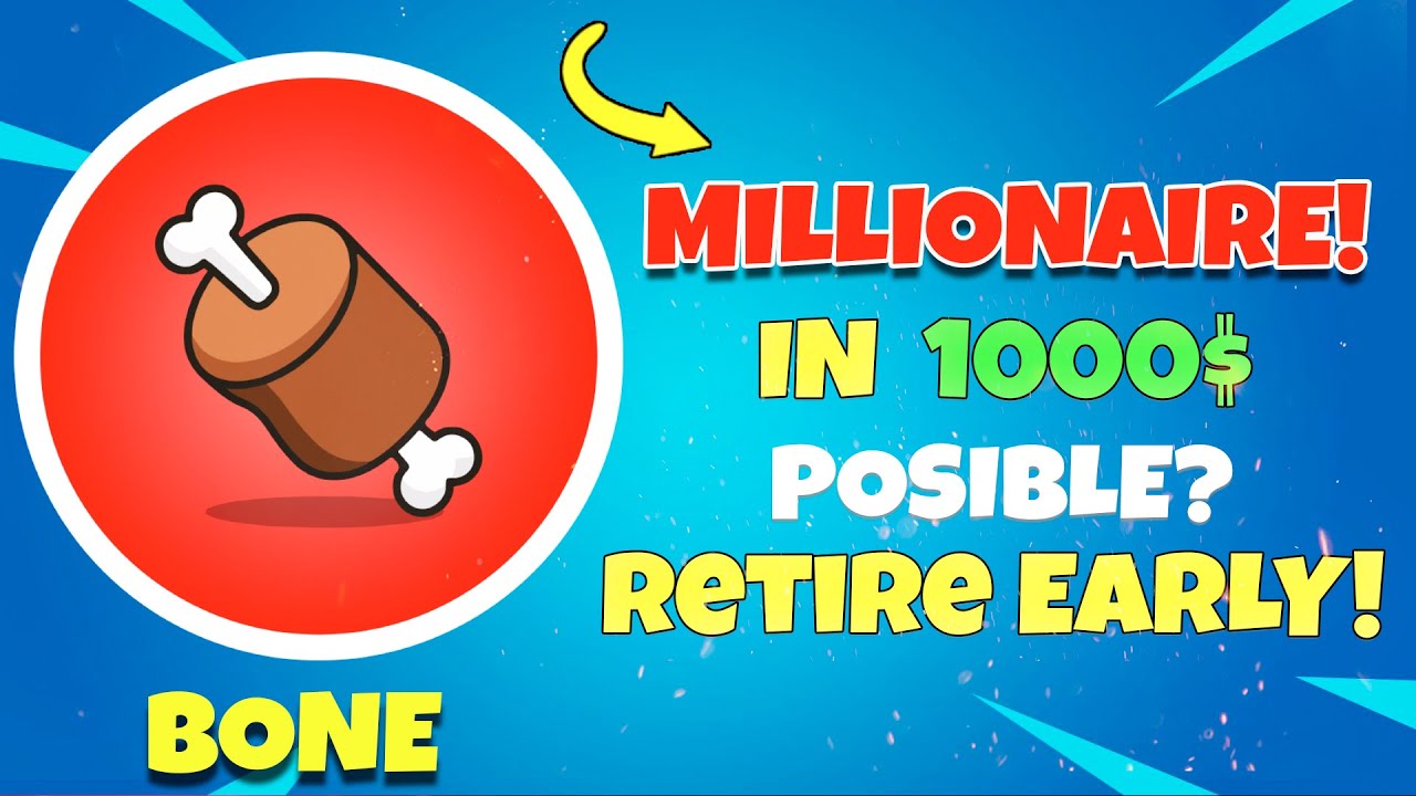 🚨Can You Retire Early With 1000$ In Bone? - Only Need 11,494 Bone Tokens!  #bone #shib