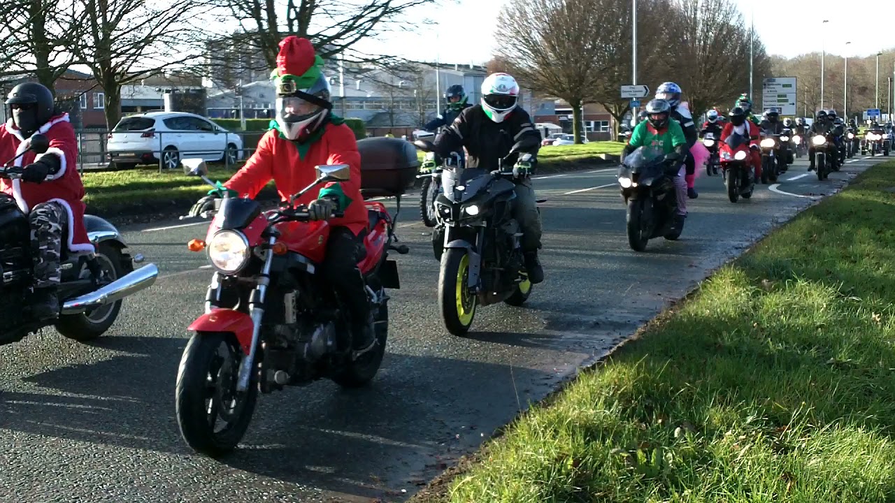 Star Bikers Stoke on Trent 2019 toy run