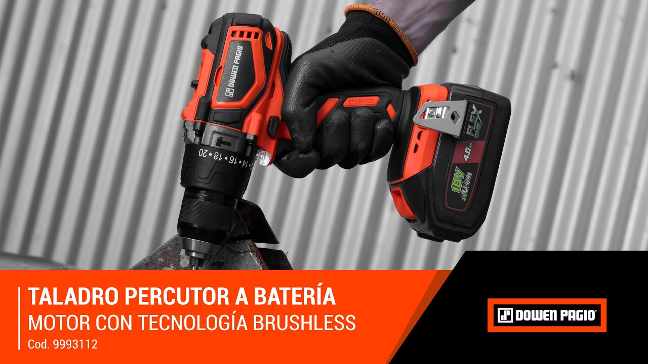 TALADRO PERCUTOR A BATER&Iacute;A | DOWEN PAGIO