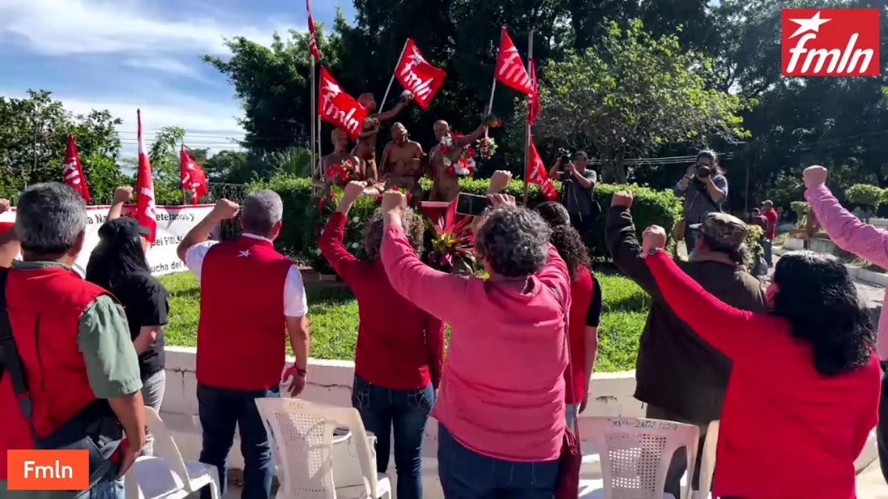 Conmemoración de los 36 años de la ofensiva de 1989.