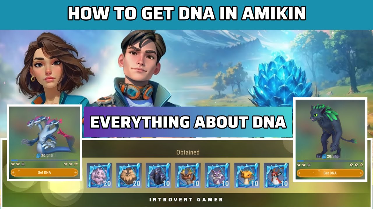 How to get DNA in Amikin Vilaage | DNA Kahan se milega | Complete Beginners Guide #amikinvillage