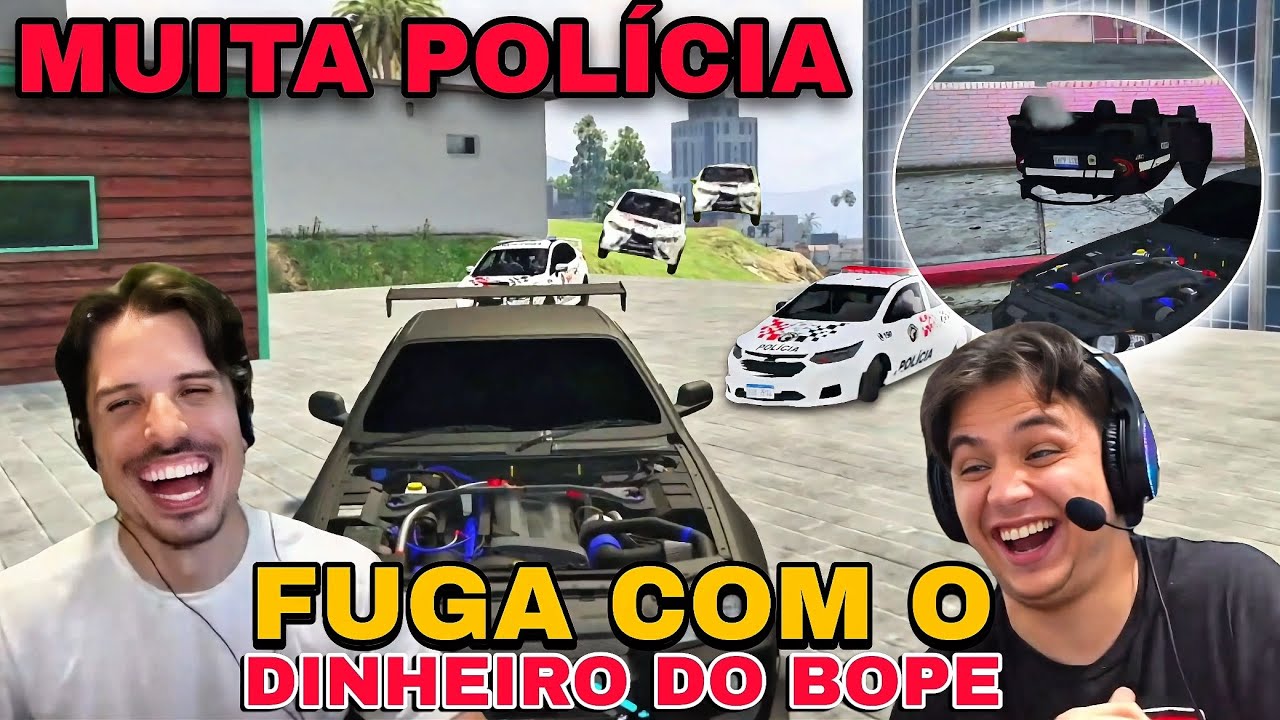 PODEROSO BAGUAL LAVOU O DINHEIRO DO BOPE DO PAULINHO o LOKO E DEU UMA FUGA INCR&Iacute;VEL!