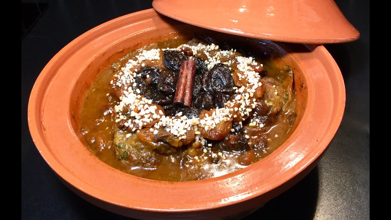 RECETTE MAROCAINE LE TAJINE DE BŒUF AUX FRUITS SECS