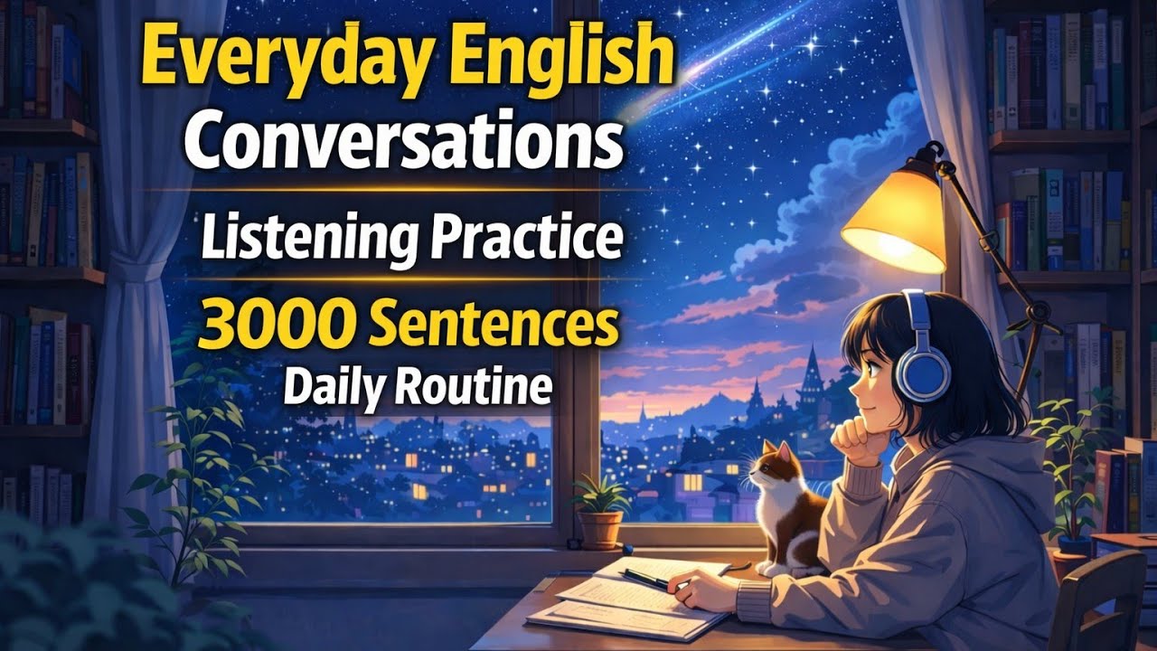 Everyday English Conversations Practice For Beginners|Listening Practice| Daily Routine 