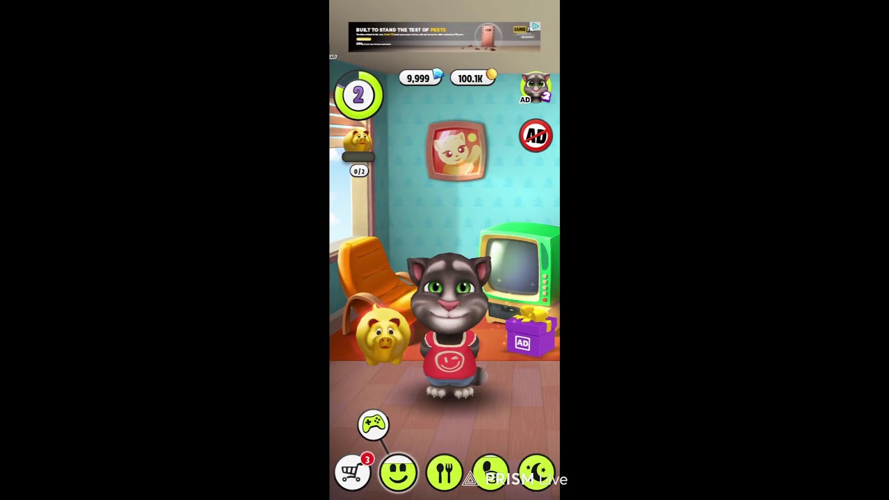 My Talking Tom Reaction #shorts 