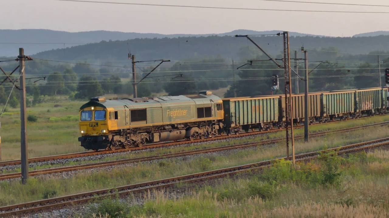 General Motors JT42CWR T1 #66603, Freightliner Polska , odcinek G&oacute;rki Szczukowskie - Kielce Czarn&oacute;w