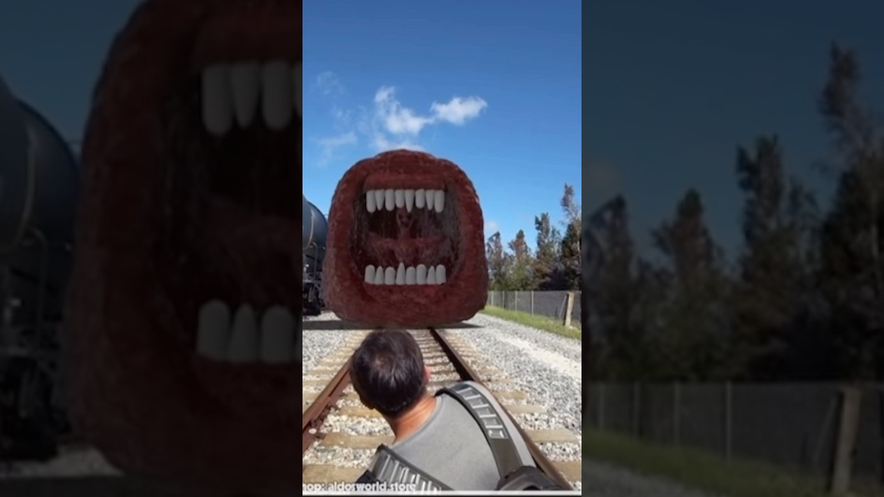 THE TRAIN EATER IS COMING!  *HE ATE ME*