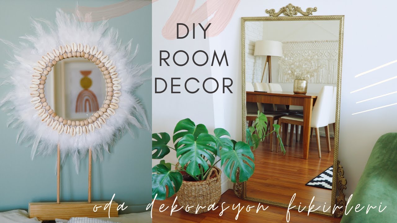 Oturma Odanız için HARİKA Kendin Yap Fikirleri! //DIY Anthropologie Inspired Room Decor