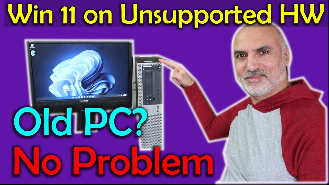 Install Windows 11 on unsupported Hardware with Rufus