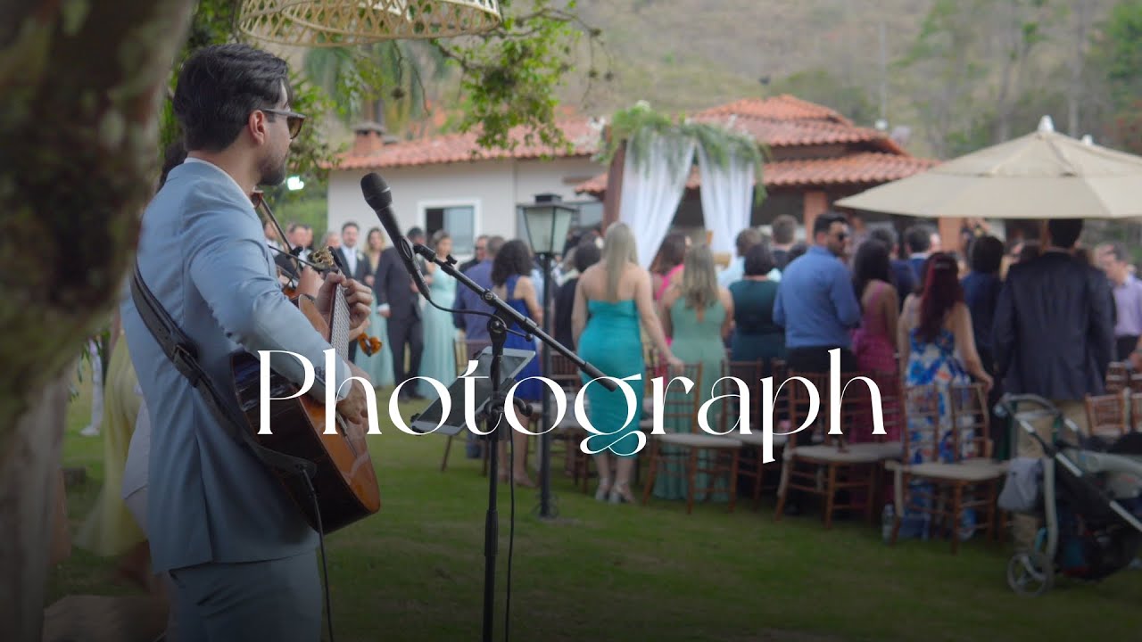 Photograph - Ed Sheeran | Entrada de Padrinhos | Casamento
