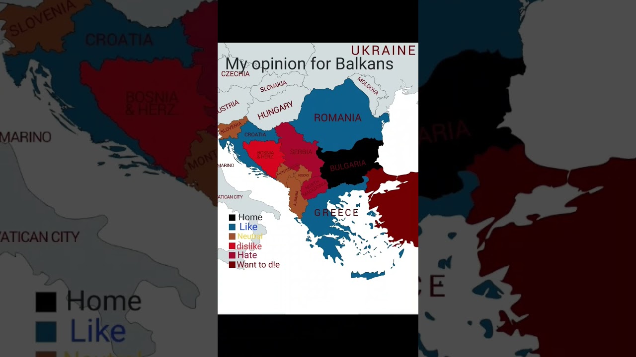 Do I like your country? Balkan edition.