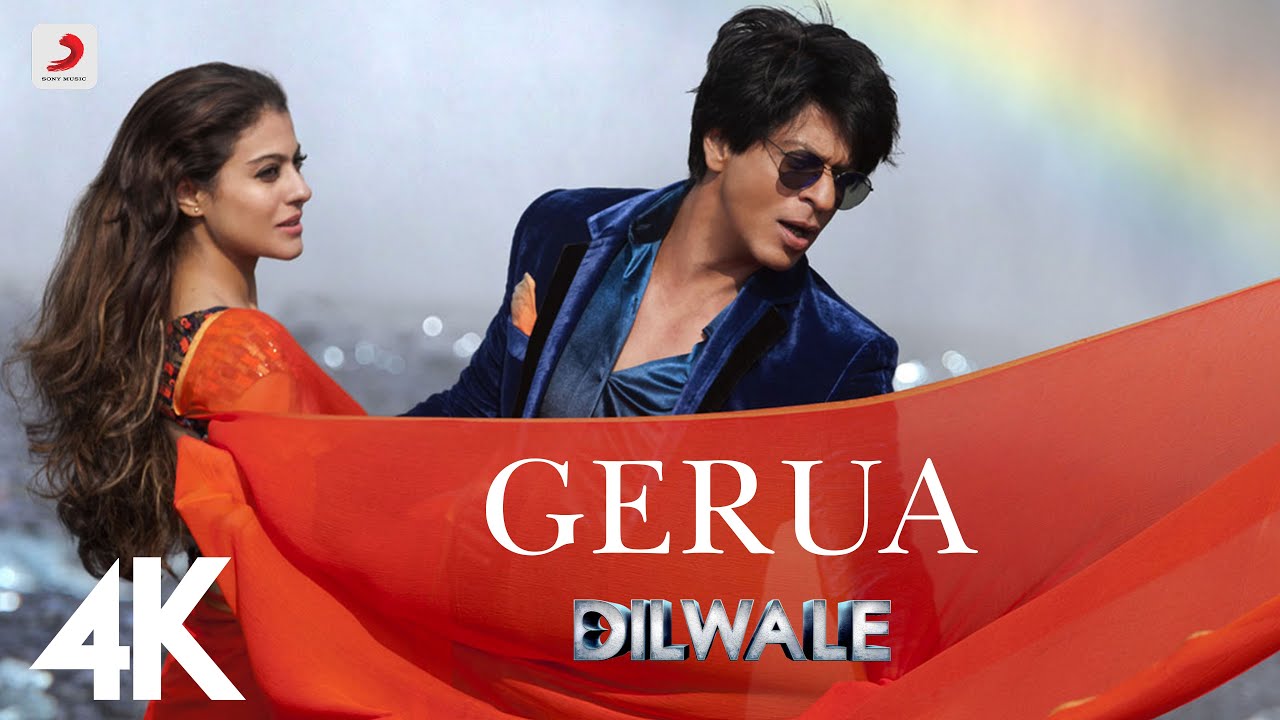 Gerua - Dilwale | @pritam7415 | @SoulfulSongsArijitSingh | Antara Mitra | Amitabh Bhattacharya | SRK | 4K