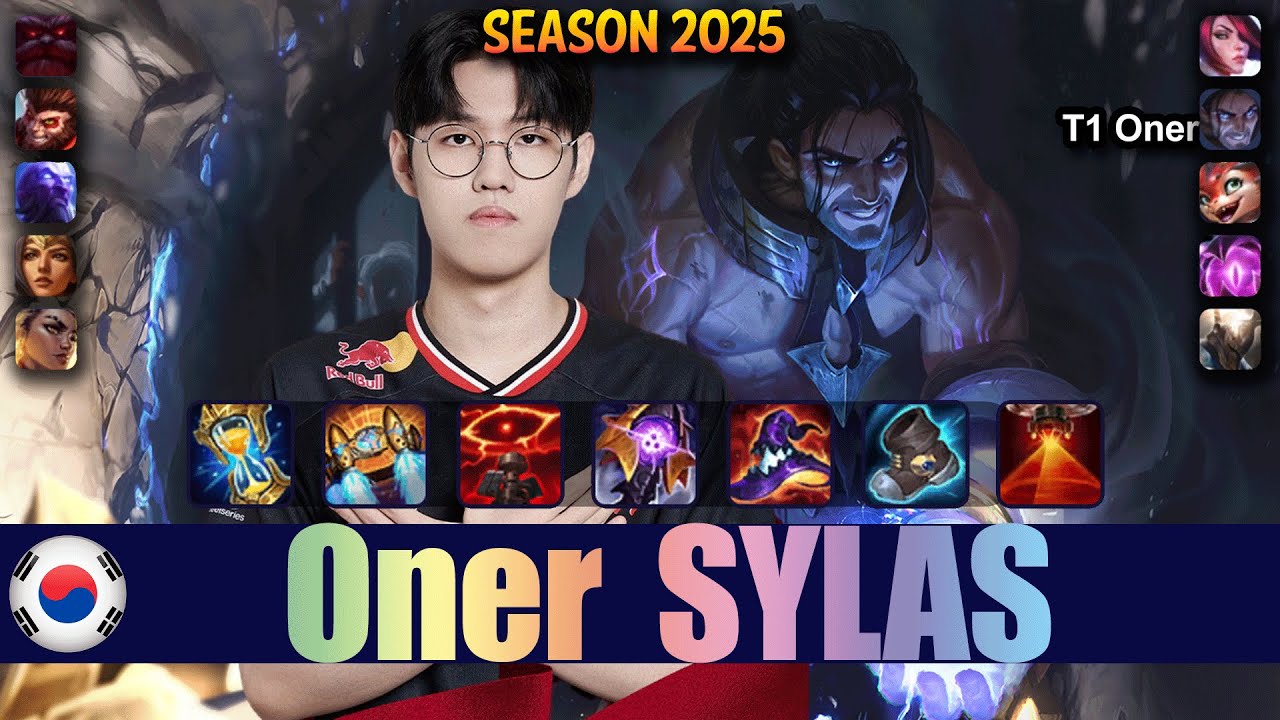 T1 Oner SYLAS vs WUKONG Jungle - Patch 25.18 KR Ranked | lolrec