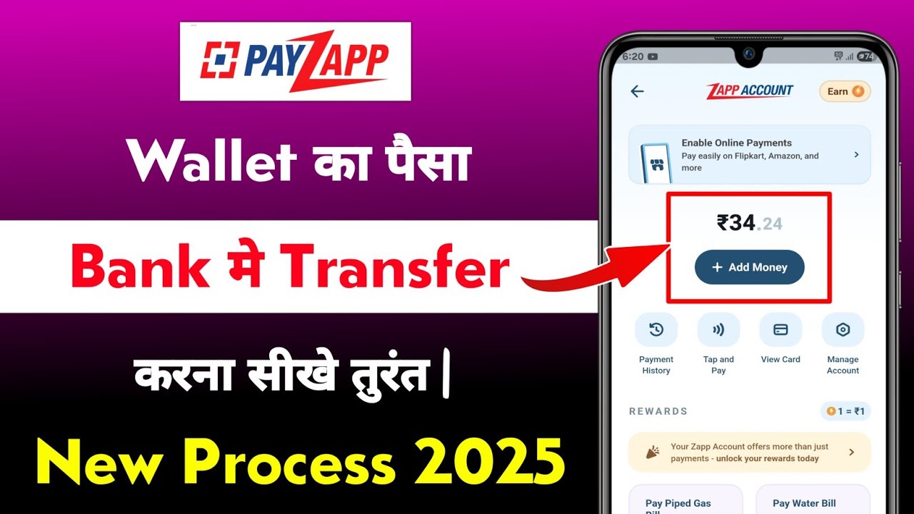 Payzapp Wallet se Paise Kaise Nikale 2025 | payzapp wallet to bank transfer new process