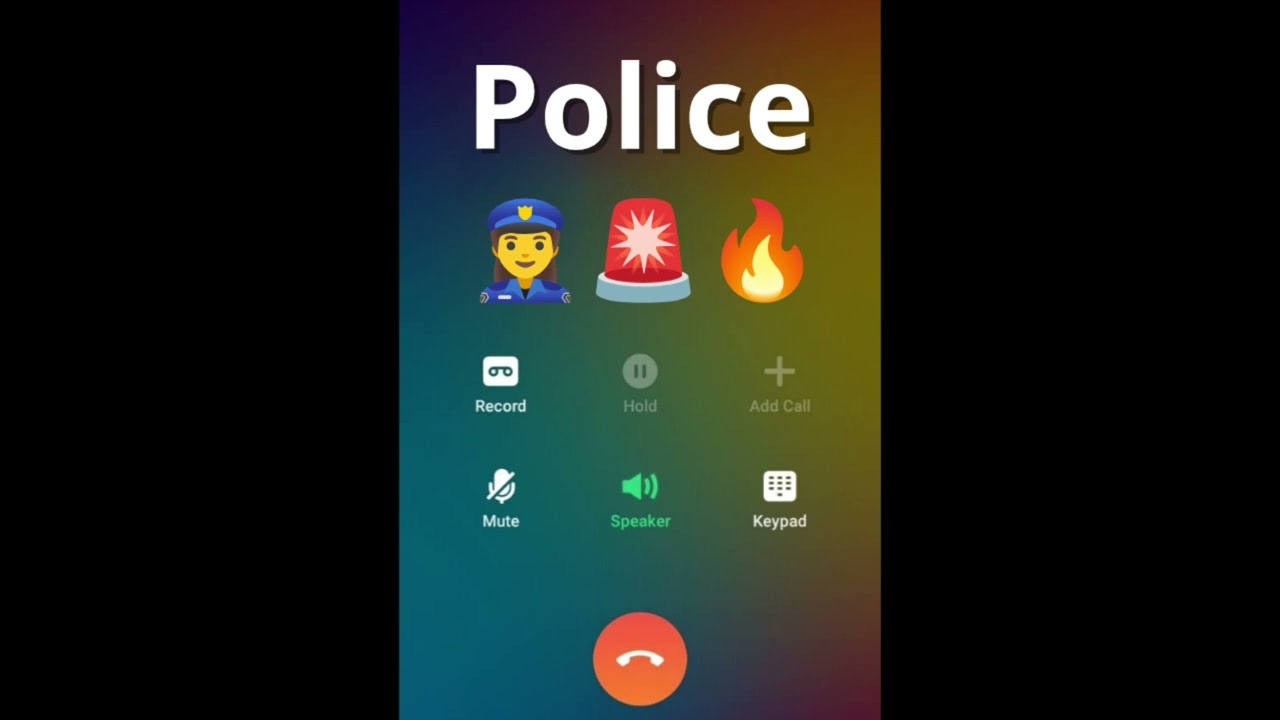 Fake Police Call Prank 👮😂। Police call recording😛🤫। One side call prank record🚓🚨।