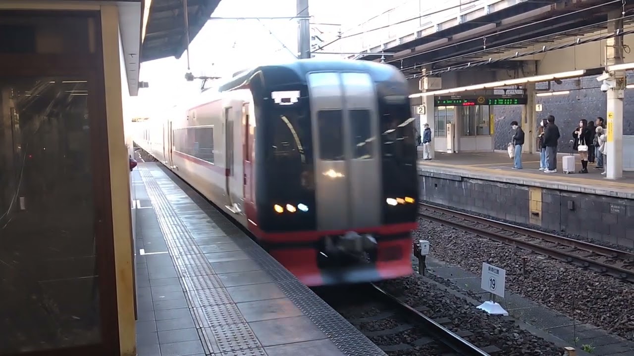 名鉄2200系2201F+3150系3156F金山到着