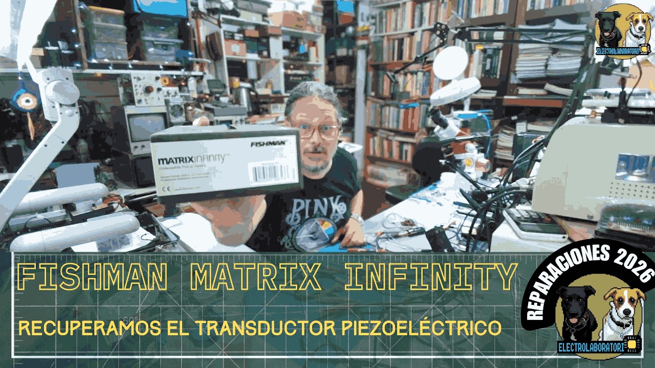 :: FISHMAN MATRIX INFINITY :: Piezo roto!!