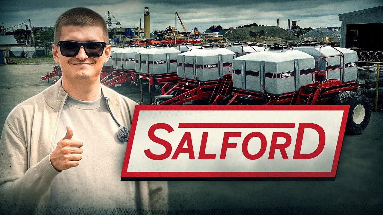 КАК собирают Канадскую сеялку Salford в России? Омский завод. 