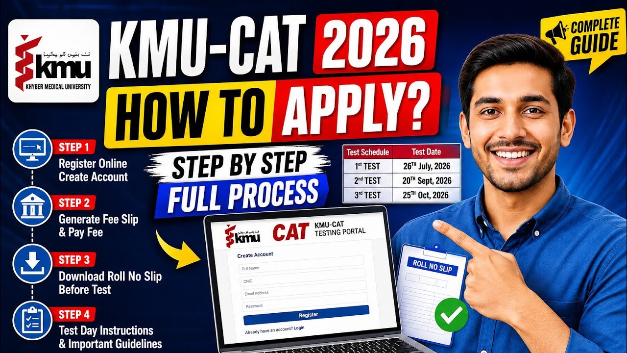 Как подать заявку на KMU-CAT 2026 онлайн | Подробное руководство