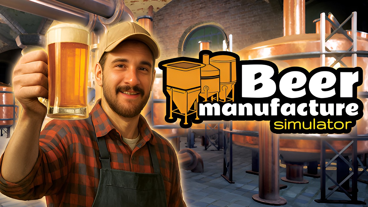 NEW BEER MANUFACTURE SIMULATOR! | BEER MANUFACTURE SIMULATOR