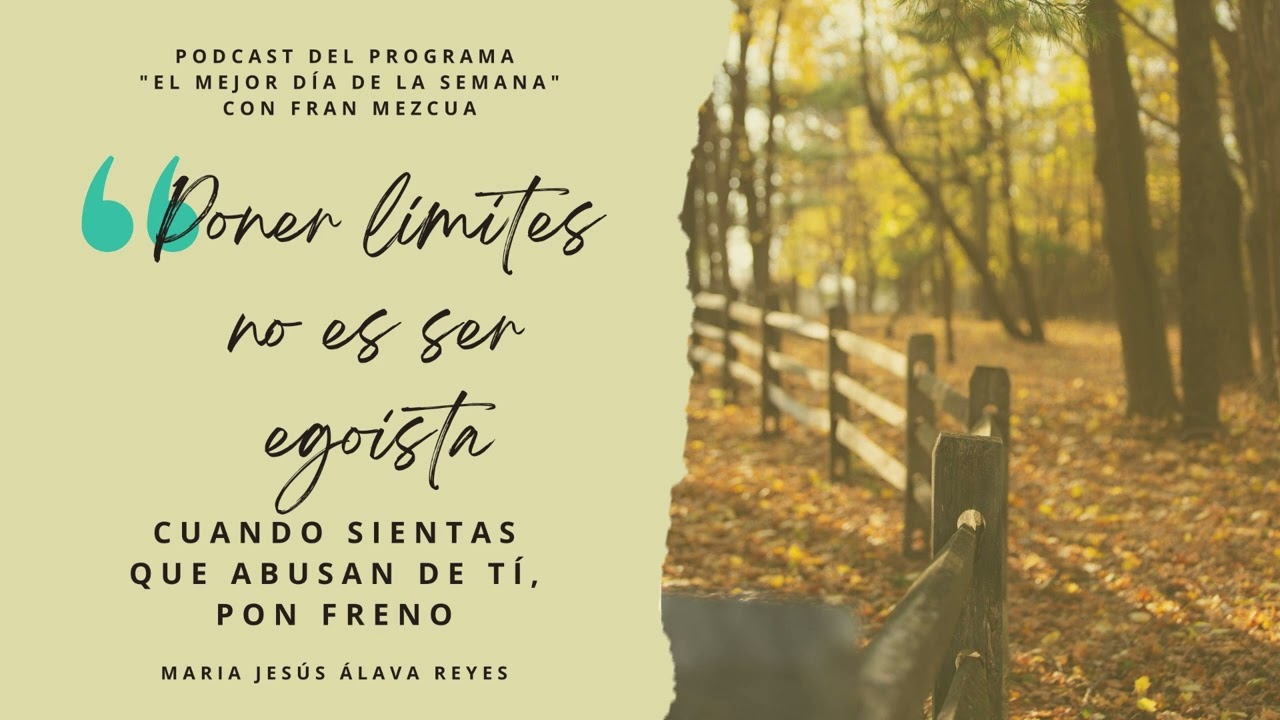 Poner límites no es ser egoísta