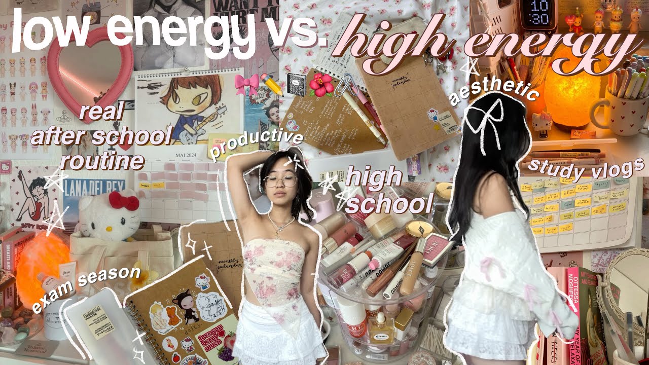 🎀🎧 НАСТОЯЩАЯ *школьная* ПОСЛЕШКОЛЬНАЯ рутина (предпоследний год обучения) ✧˚учеба, продуктивность...