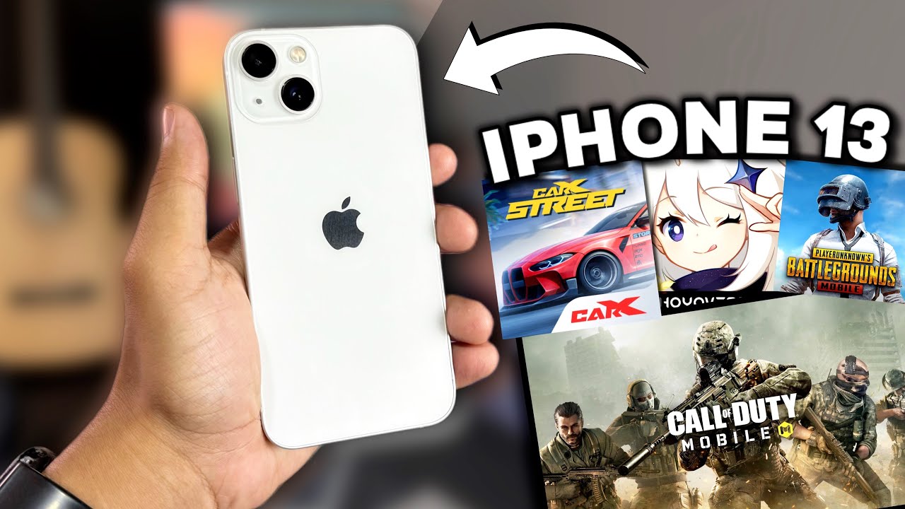 IPHONE 13 NO TESTE DE JOGOS PESADOS- RODA LISO? (2025)