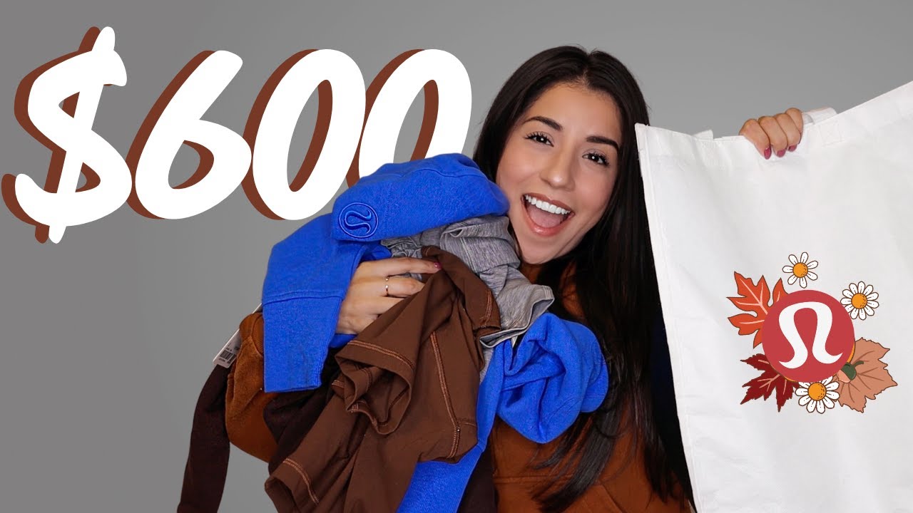 LULULEMON 2023 FALL HAUL: Espresso Align Shorts, Pipe Dream Blue Scuba, and More!