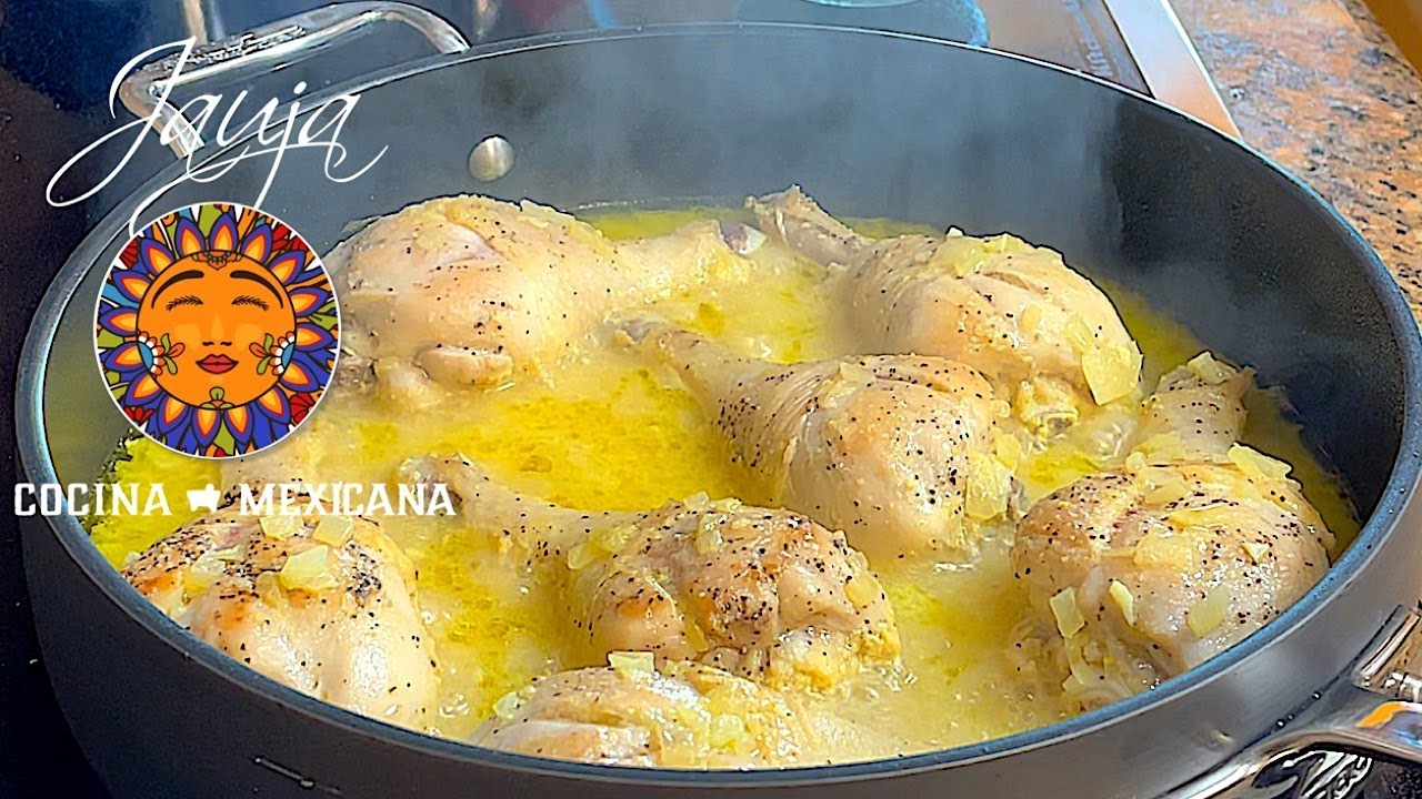 Pollo A La Mostaza. El Juguito Está Bien Rico