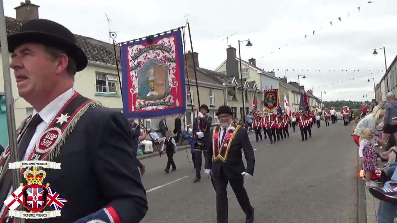South Fermanagh Loyalists FB @ Co Fermanagh RBP Battle Of Newtownbutler in Derrygonnelly Parade 2025