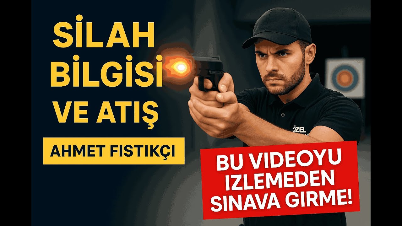 Silah bilgisi ve atış#silahatışı #özelgüvenliksınavınahazırlıksoruları #