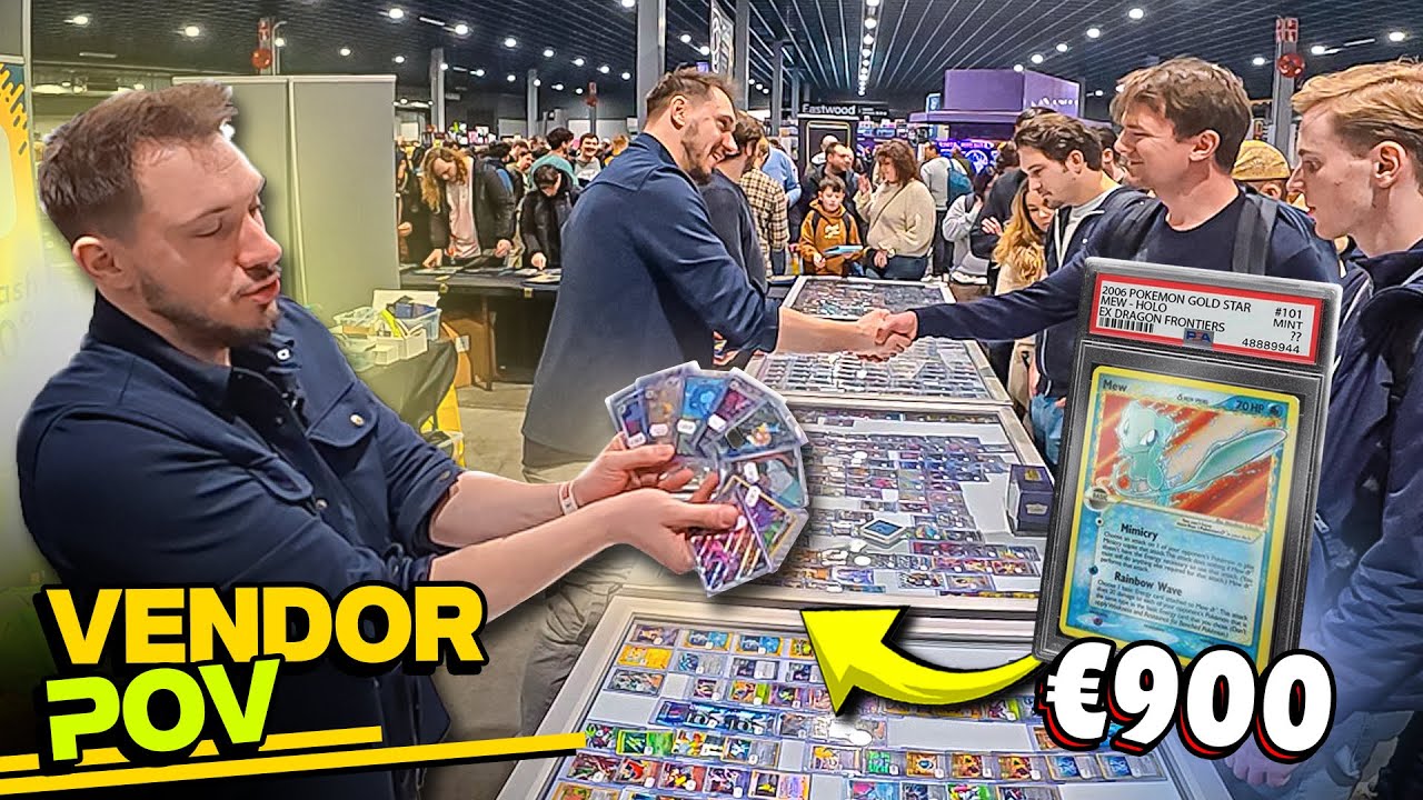 Vendor POV | Collectors Event | Man TRADE zijn GOLDSTAR MEW voor €900..
