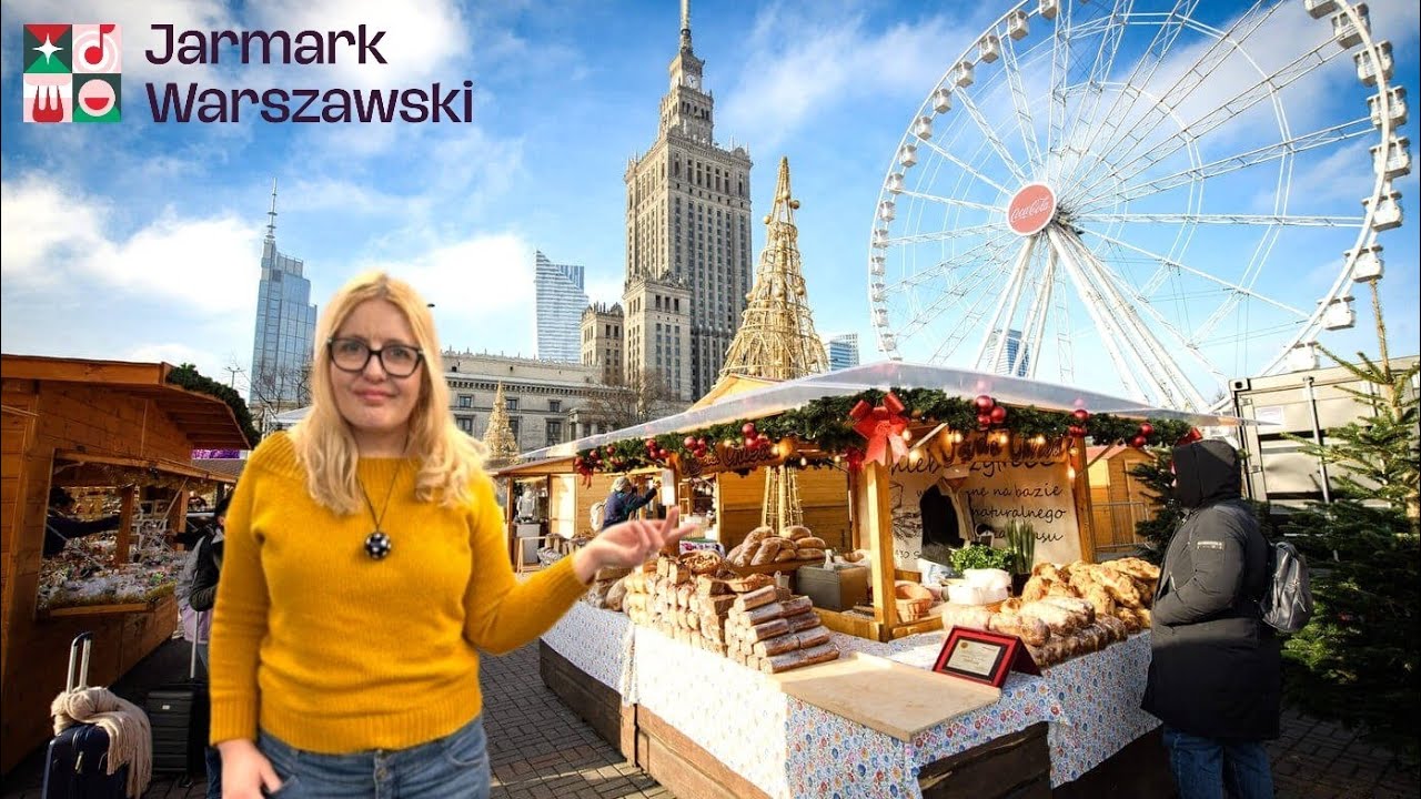 Jarmark świąteczny! Warszawa! 2025 Pierwsza taka relacja! 