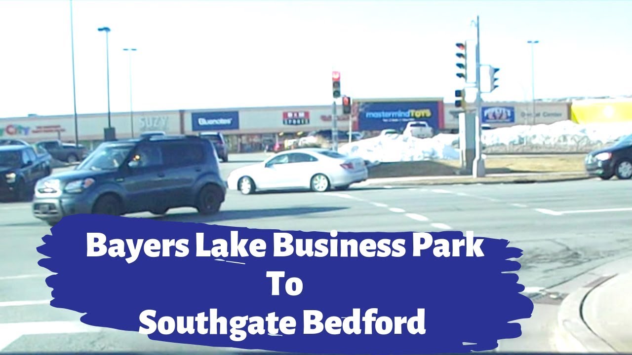 A Drive from Bayers Lake Business Park to Southgate Bedford Nova Scotia Canada