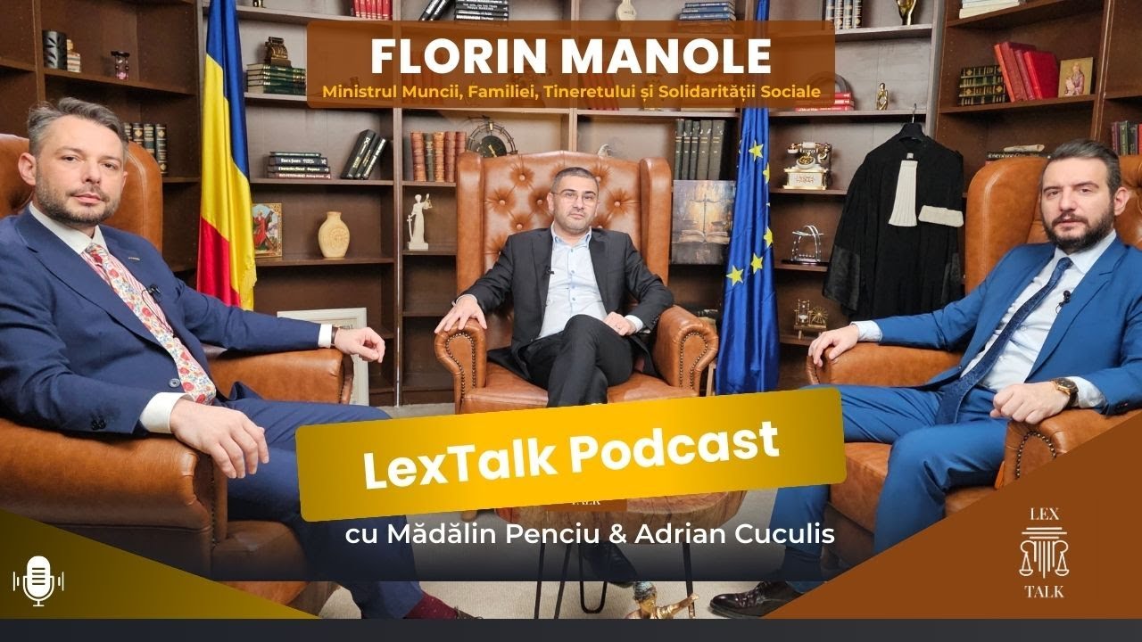 Ministrul Muncii Florin Manole la 
