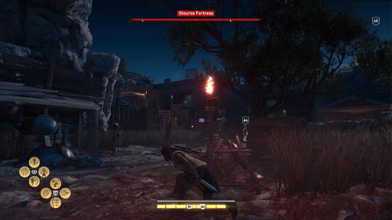 Assassin's Creed Odyssey Olouros Fortress Ancient Clue
