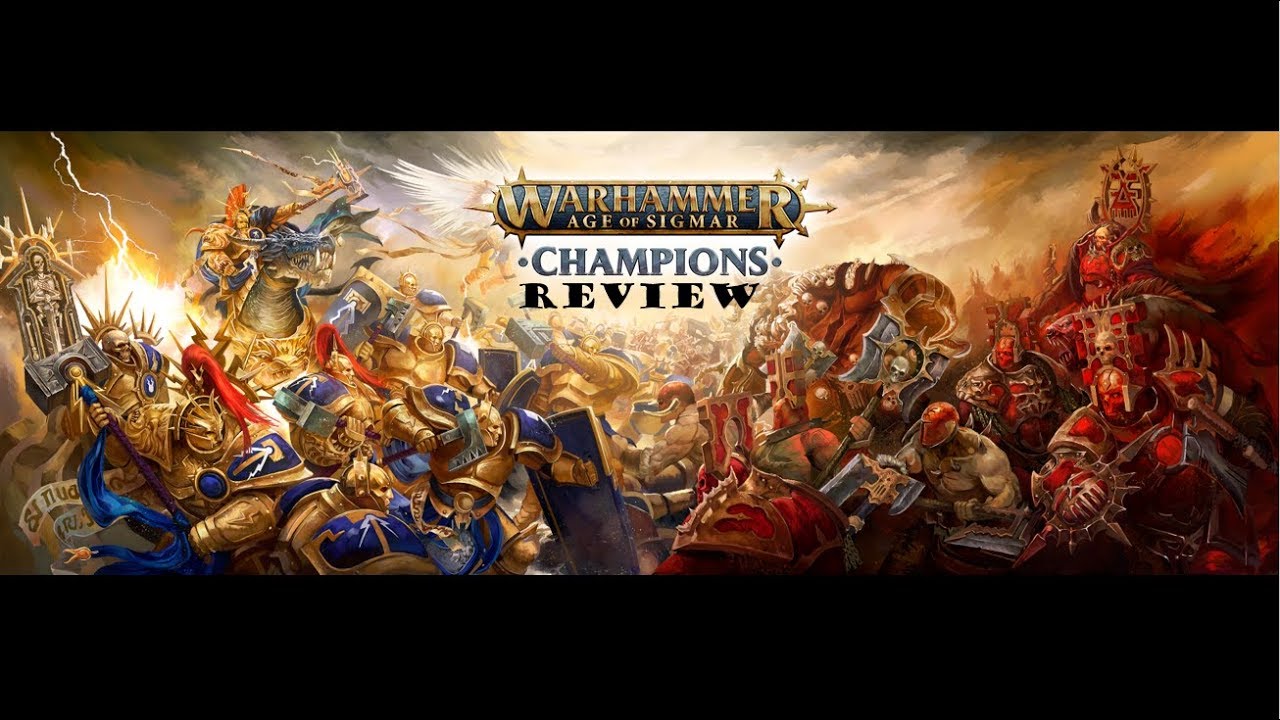 Warhammer Age of Sigmar Champions Trading Card Game Review