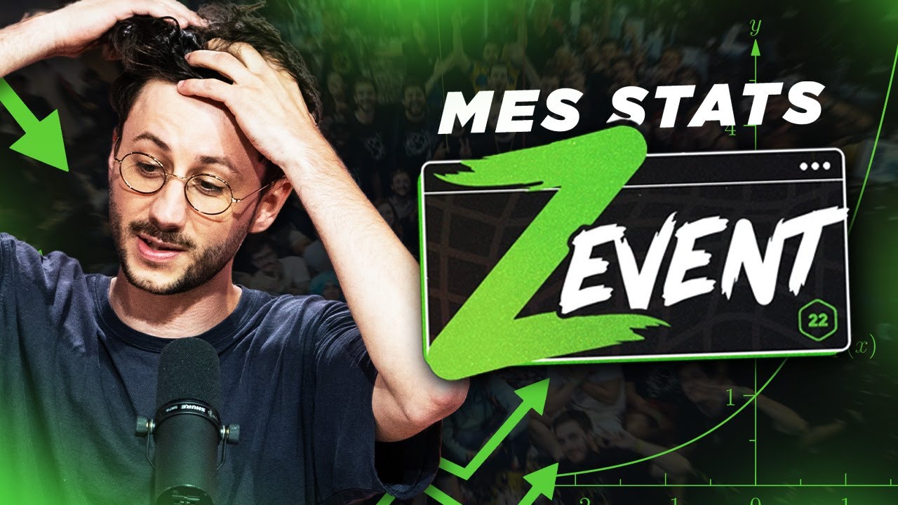 Les stats de mon Zevent (debrief) - Ponce Replay 14/09/2022