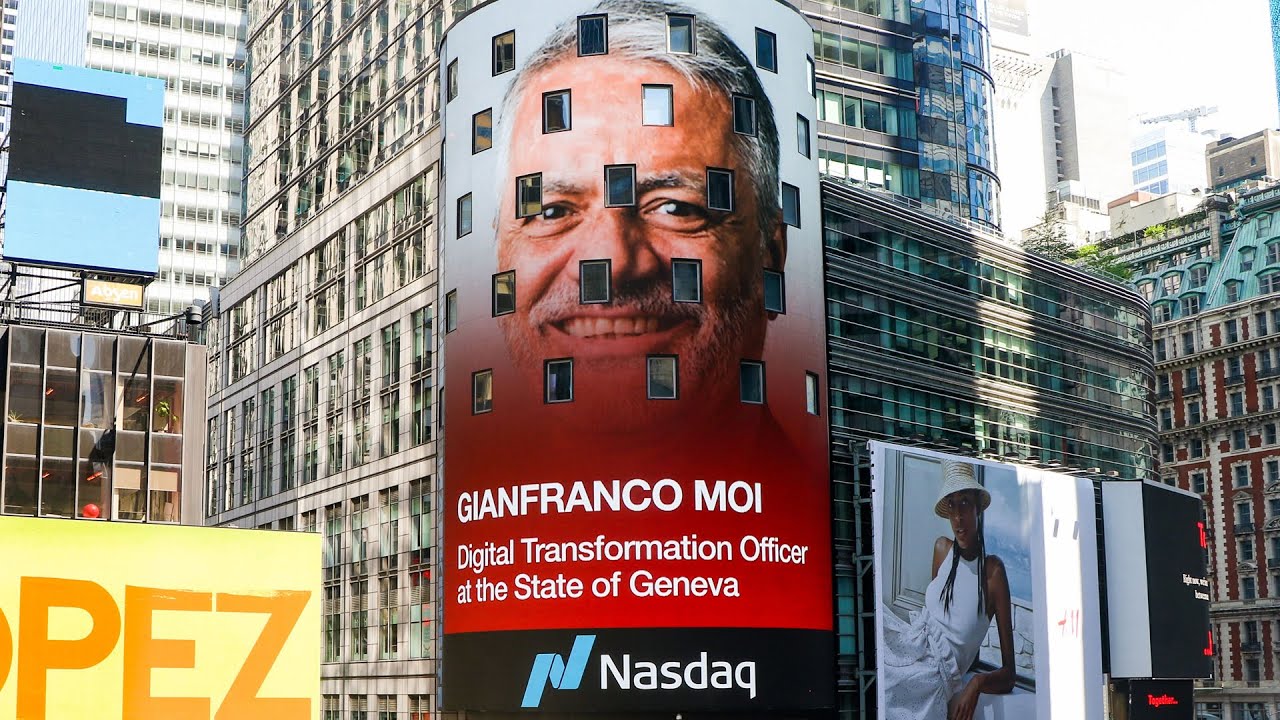 Gianfranco Moi, Digital Transformation Officer at the State of Geneva