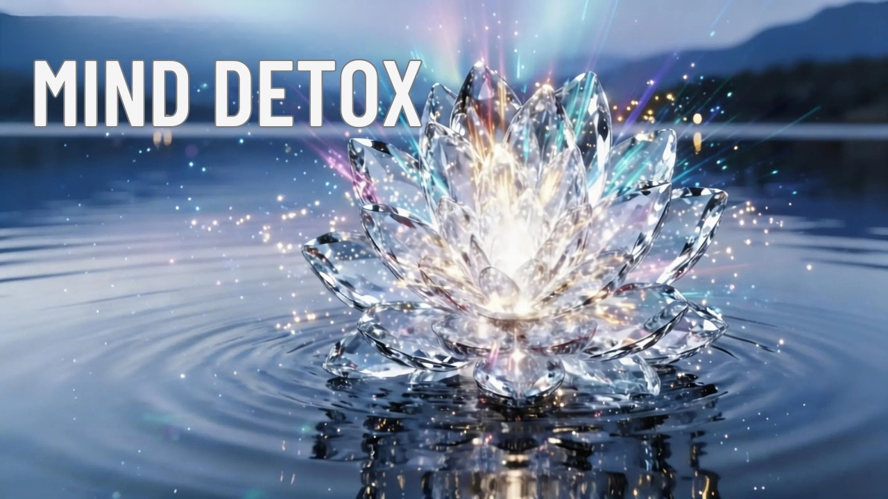 Meditation music for Full Body Cell Detox 💧 Dissolve Stress & Negative Energy