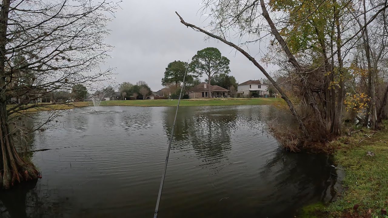 Fishing This MASSIVE Winter Storm in Texas