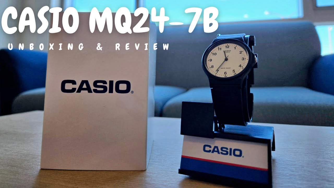 Unboxing Amazon’s Best-Selling Watch – Casio MQ24-7B Review
